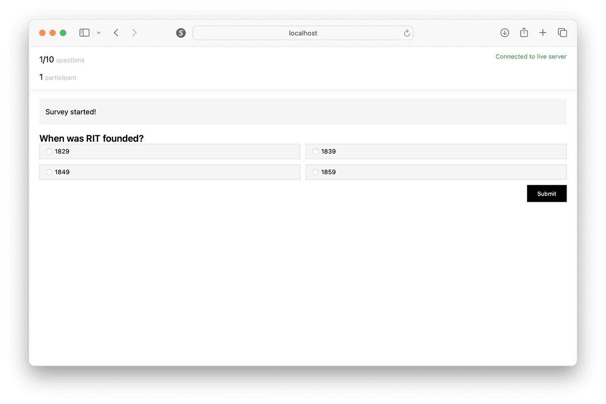 First iteration preview